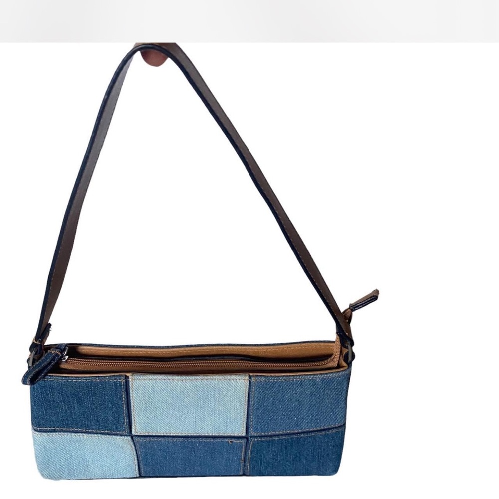 Y2K denim shoulder bag